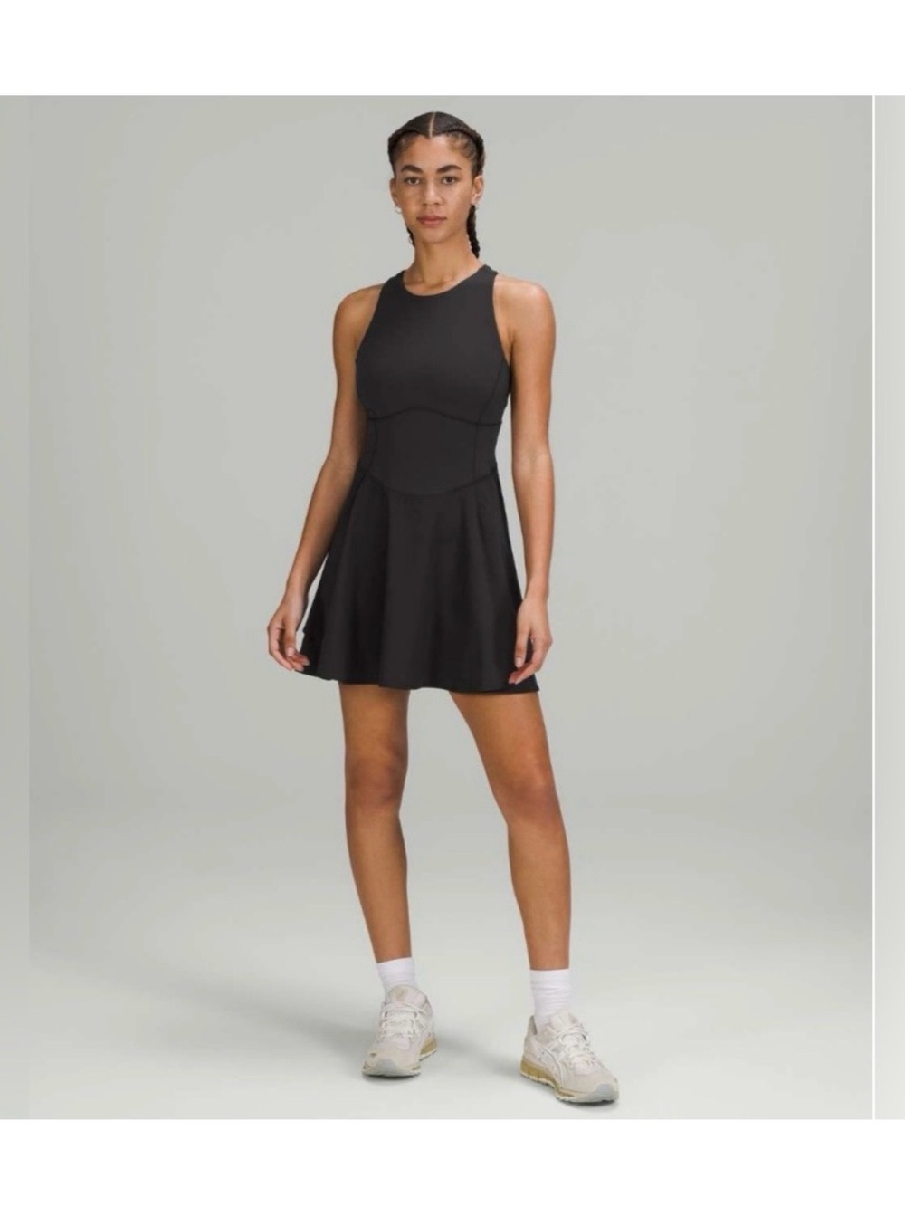 Lululemon Court Crush Dress 8 in black!